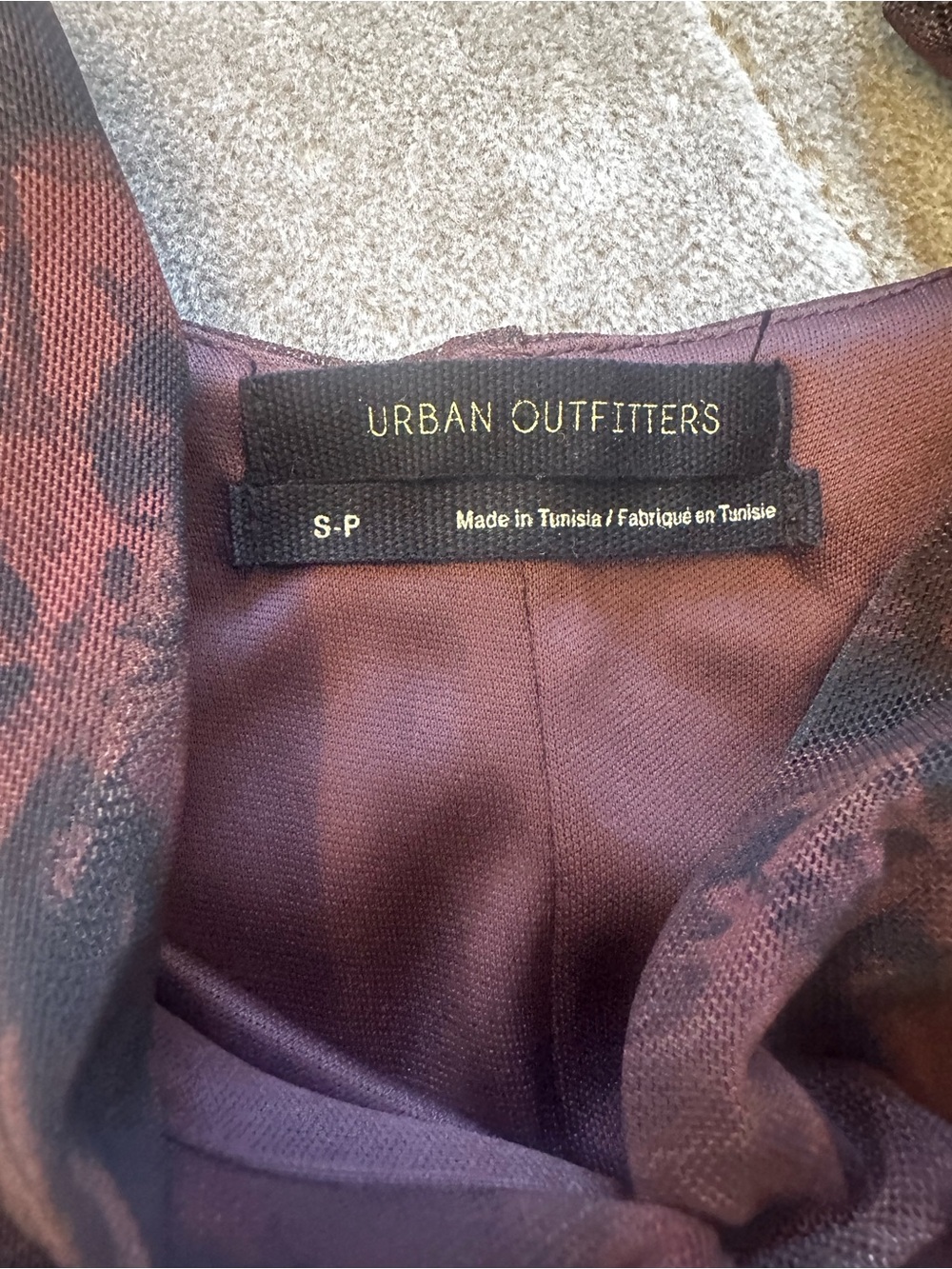 Urban Outfitters Rosa Mesh Halter Mini Dress - Picture 8 of 8
